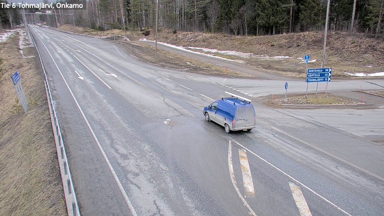 Kelikamerat Kuva Tie 6 Tohmajärvi, Onkamo, Tohmajärvi, Pohjois-Karjala