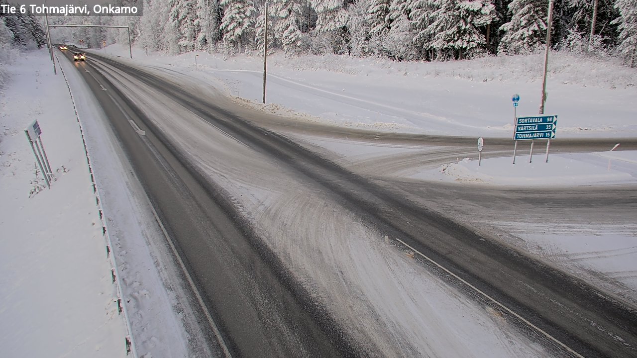 Kelikamerat Kuva Tie 6 Tohmajärvi, Onkamo, Tohmajärvi, Pohjois-Karjala