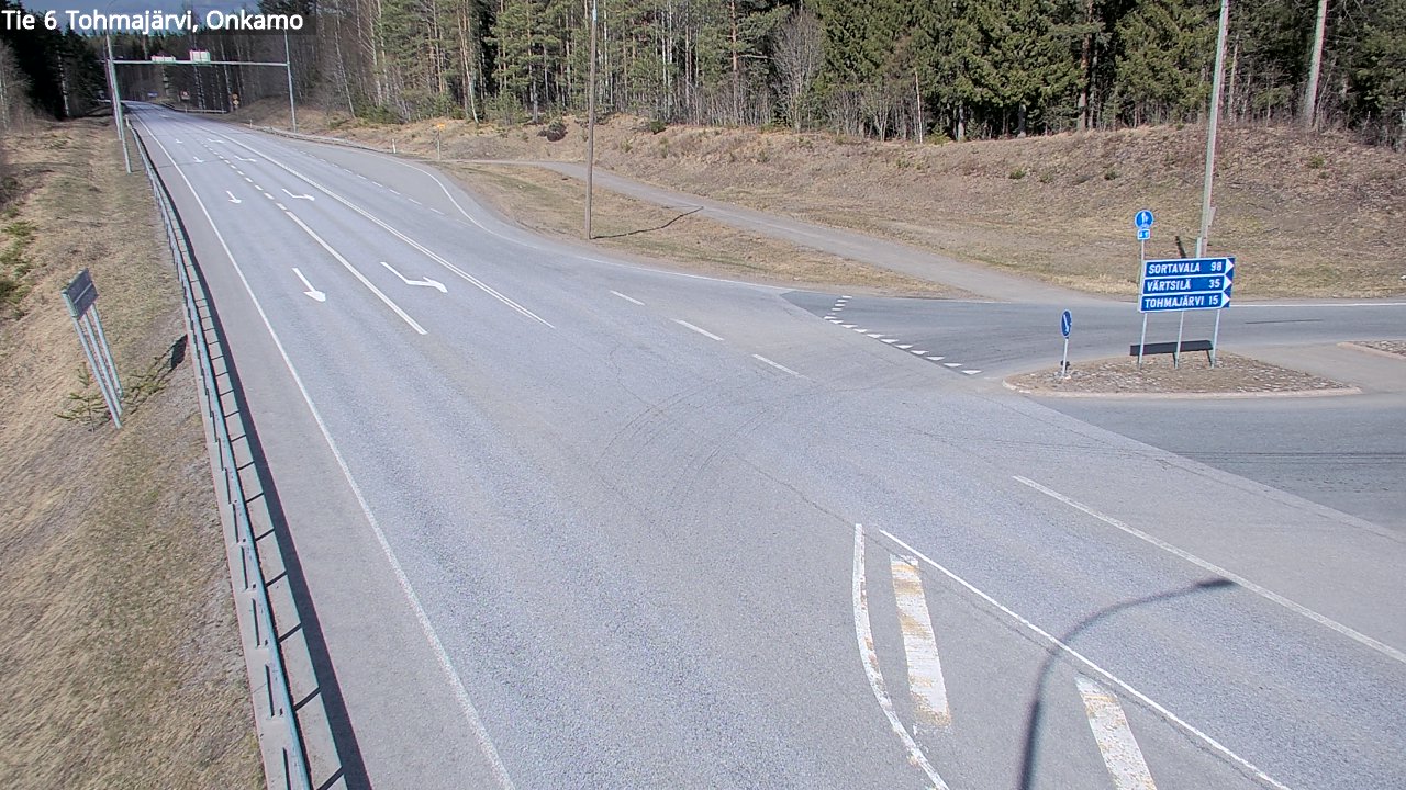Kelikamerat Kuva Tie 6 Tohmajärvi, Onkamo, Tohmajärvi, Pohjois-Karjala