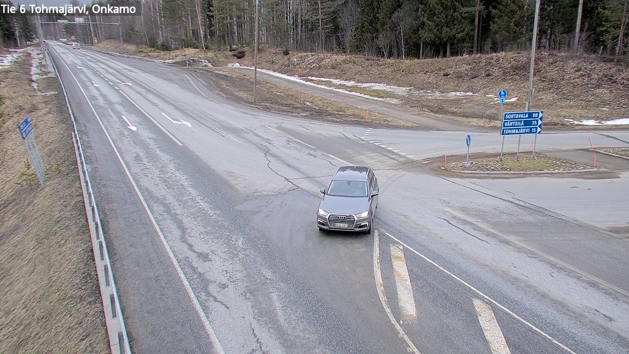 Kelikamerat Kuva Tie 6 Tohmajärvi, Onkamo, Tohmajärvi, Pohjois-Karjala