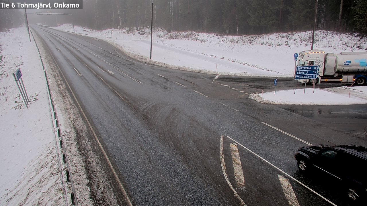 Weather Camera Image Väg 6 Tohmajärvi, Onkamo, Tohmajärvi, Pohjois-Karjala