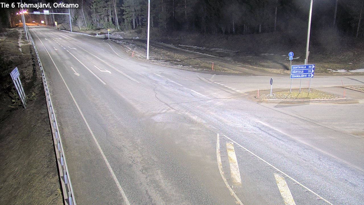 Kelikamerat Kuva Tie 6 Tohmajärvi, Onkamo, Tohmajärvi, Pohjois-Karjala