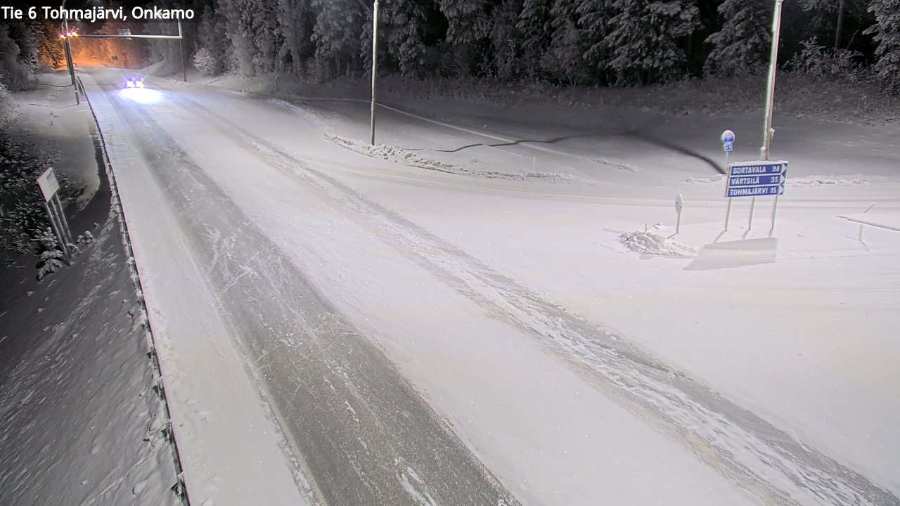 Kelikamerat Kuva Tie 6 Tohmajärvi, Onkamo, Tohmajärvi, Pohjois-Karjala