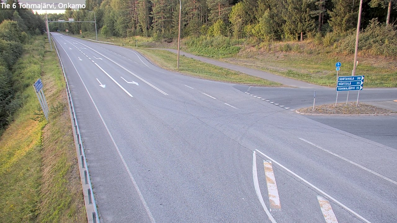 Kelikamerat Kuva Tie 6 Tohmajärvi, Onkamo, Tohmajärvi, Pohjois-Karjala
