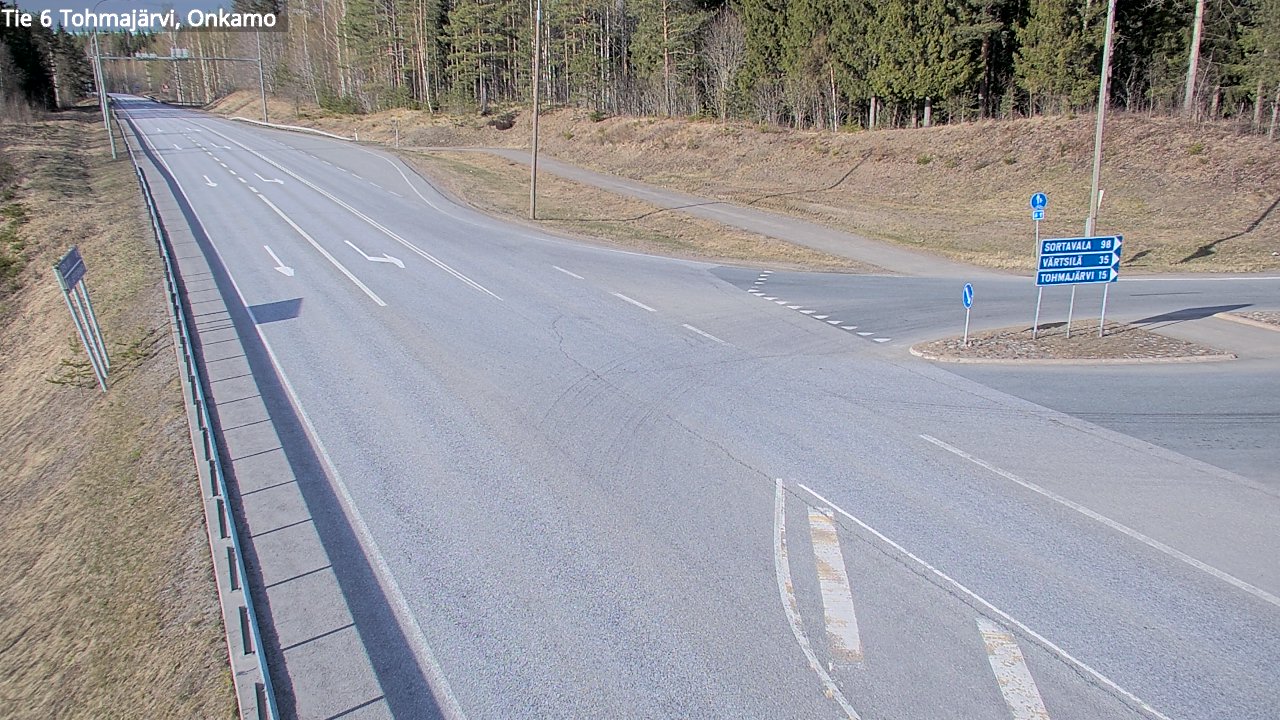 Kelikamerat Kuva Tie 6 Tohmajärvi, Onkamo, Tohmajärvi, Pohjois-Karjala