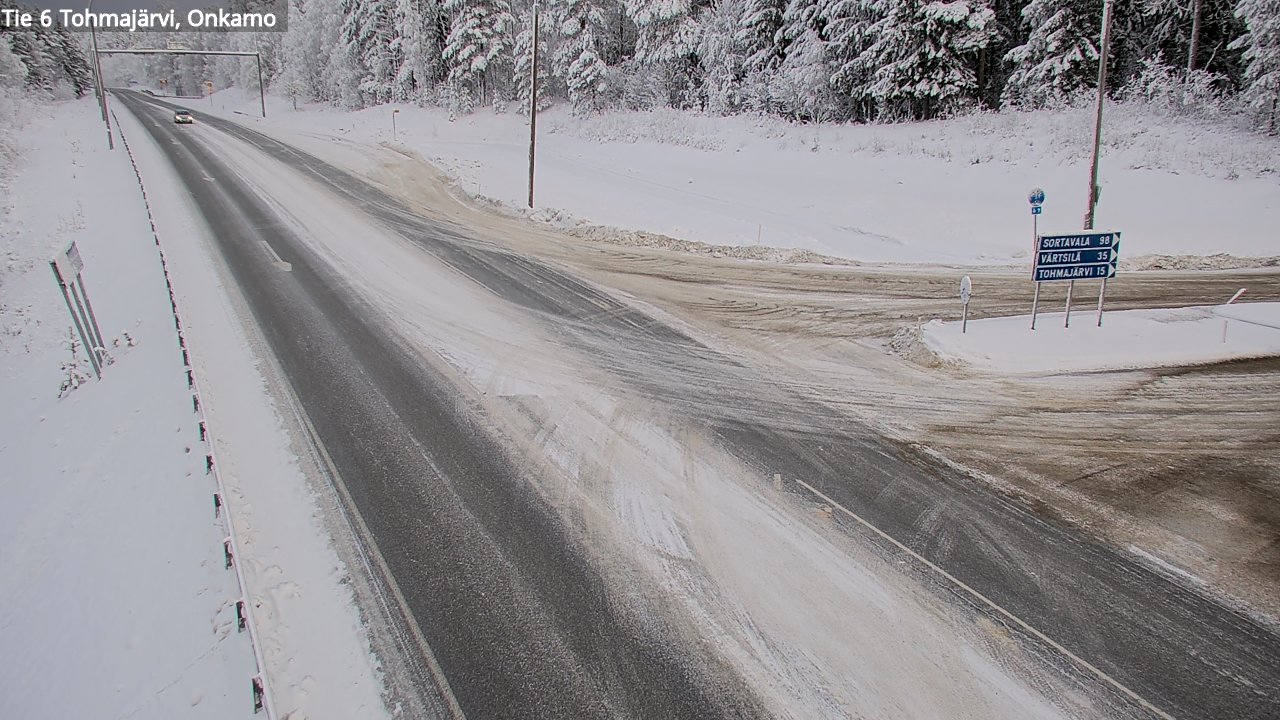 Kelikamerat Kuva Tie 6 Tohmajärvi, Onkamo, Tohmajärvi, Pohjois-Karjala