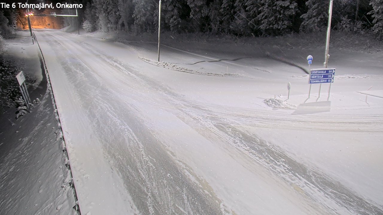 Kelikamerat Kuva Tie 6 Tohmajärvi, Onkamo, Tohmajärvi, Pohjois-Karjala