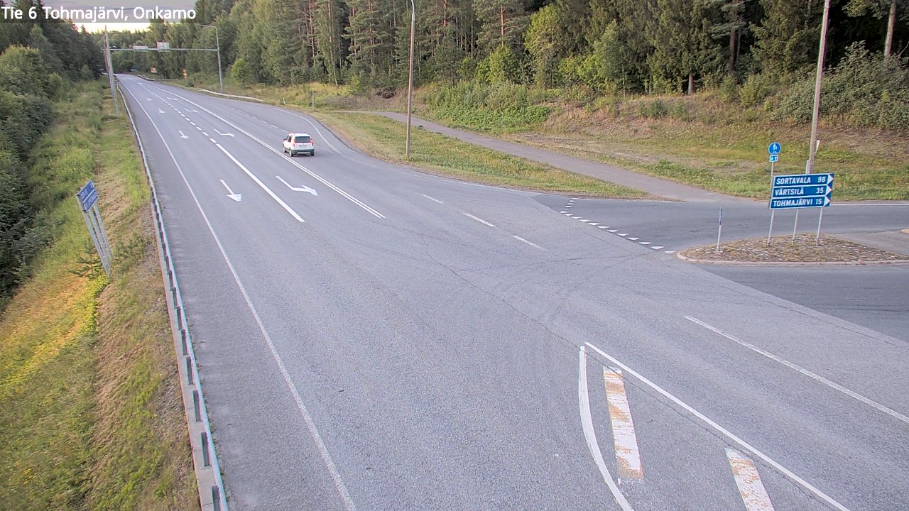 Kelikamerat Kuva Tie 6 Tohmajärvi, Onkamo, Tohmajärvi, Pohjois-Karjala
