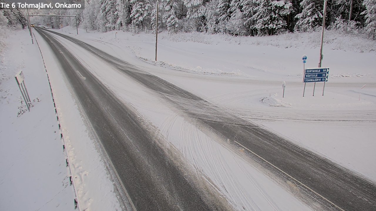 Kelikamerat Kuva Tie 6 Tohmajärvi, Onkamo, Tohmajärvi, Pohjois-Karjala