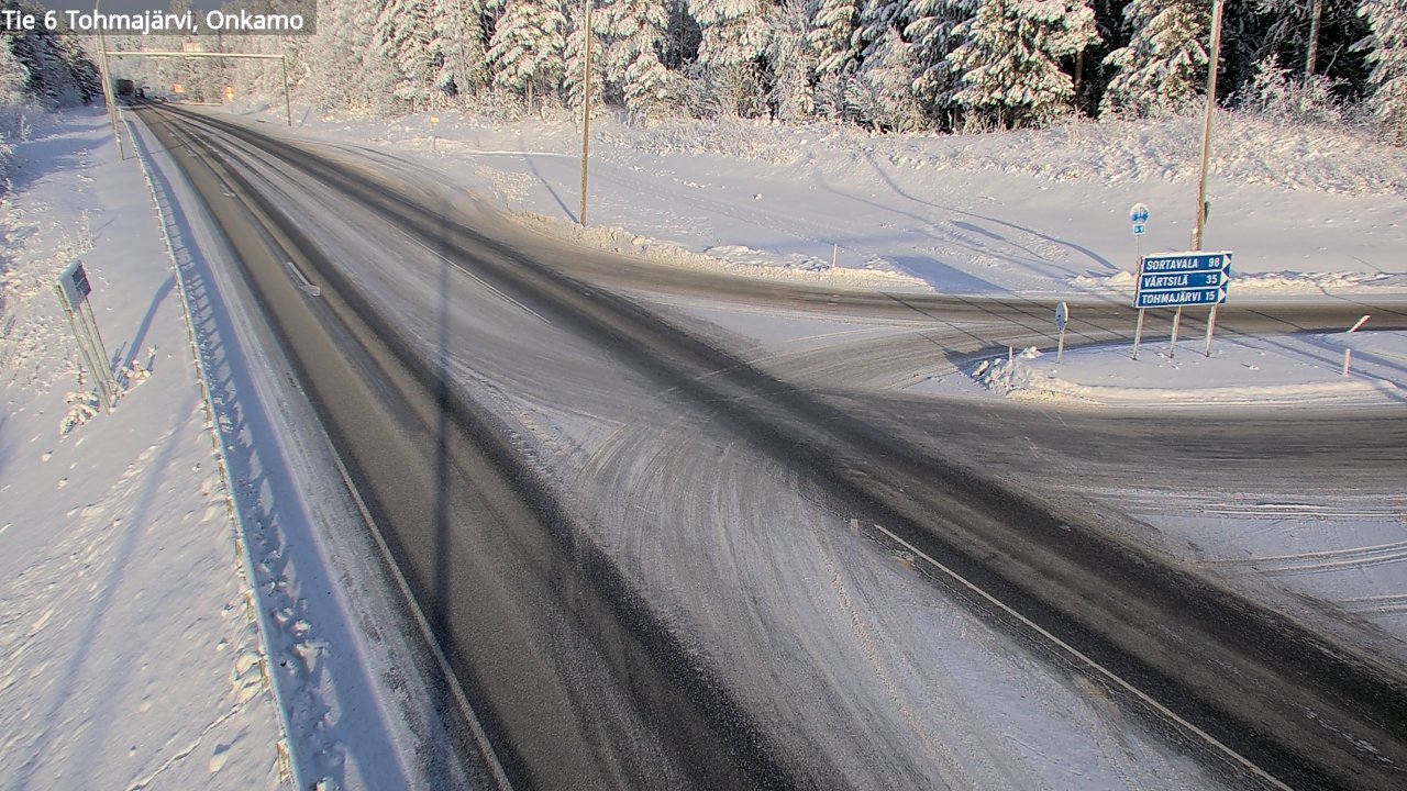 Kelikamerat Kuva Tie 6 Tohmajärvi, Onkamo, Tohmajärvi, Pohjois-Karjala