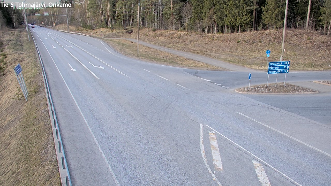 Kelikamerat Kuva Tie 6 Tohmajärvi, Onkamo, Tohmajärvi, Pohjois-Karjala
