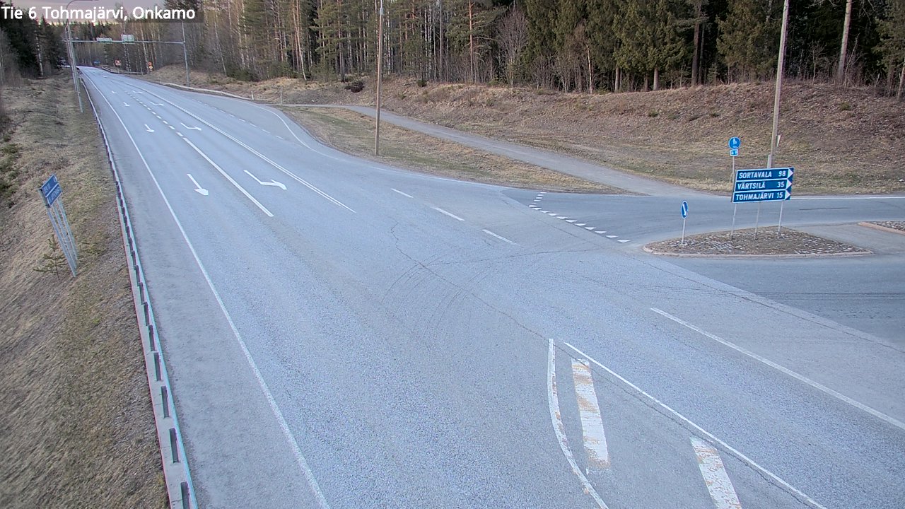 Kelikamerat Kuva Tie 6 Tohmajärvi, Onkamo, Tohmajärvi, Pohjois-Karjala