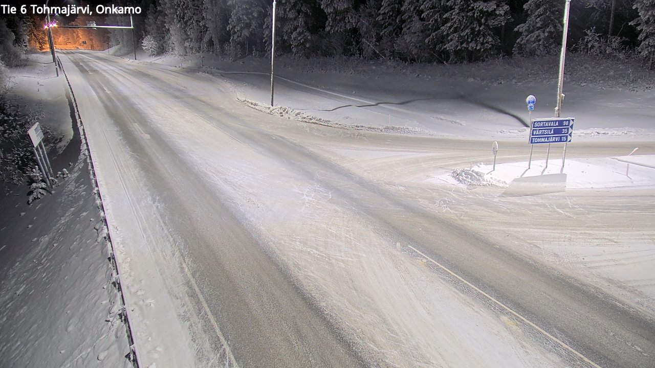 Kelikamerat Kuva Tie 6 Tohmajärvi, Onkamo, Tohmajärvi, Pohjois-Karjala