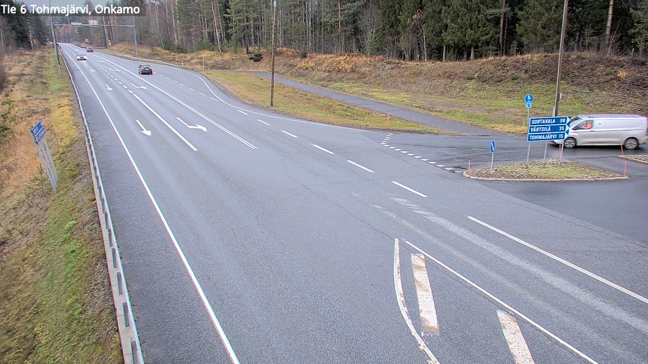 Kelikamerat Kuva Tie 6 Tohmajärvi, Onkamo, Tohmajärvi, Pohjois-Karjala