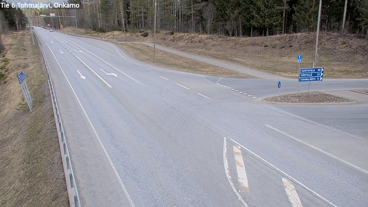 Kelikamerat Kuva Tie 6 Tohmajärvi, Onkamo, Tohmajärvi, Pohjois-Karjala