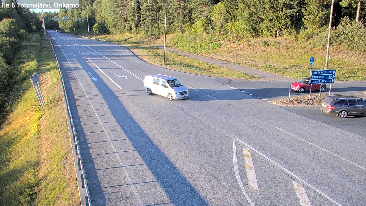 Kelikamerat Kuva Tie 6 Tohmajärvi, Onkamo, Tohmajärvi, Pohjois-Karjala