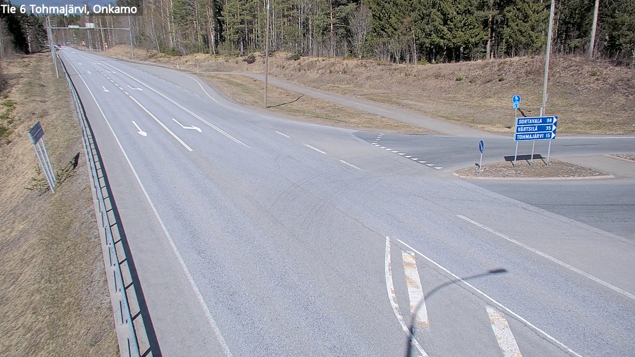 Kelikamerat Kuva Tie 6 Tohmajärvi, Onkamo, Tohmajärvi, Pohjois-Karjala
