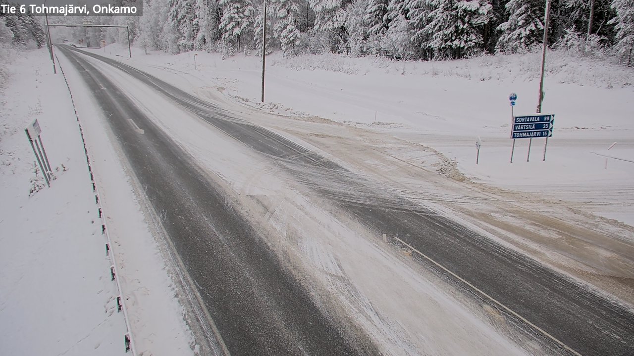 Kelikamerat Kuva Tie 6 Tohmajärvi, Onkamo, Tohmajärvi, Pohjois-Karjala
