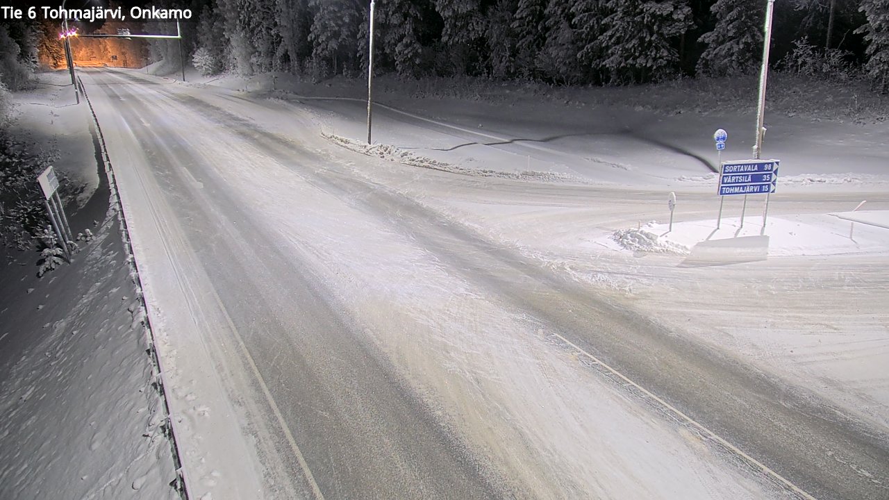 Kelikamerat Kuva Tie 6 Tohmajärvi, Onkamo, Tohmajärvi, Pohjois-Karjala