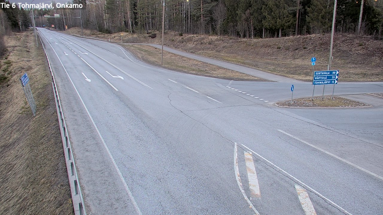 Kelikamerat Kuva Tie 6 Tohmajärvi, Onkamo, Tohmajärvi, Pohjois-Karjala