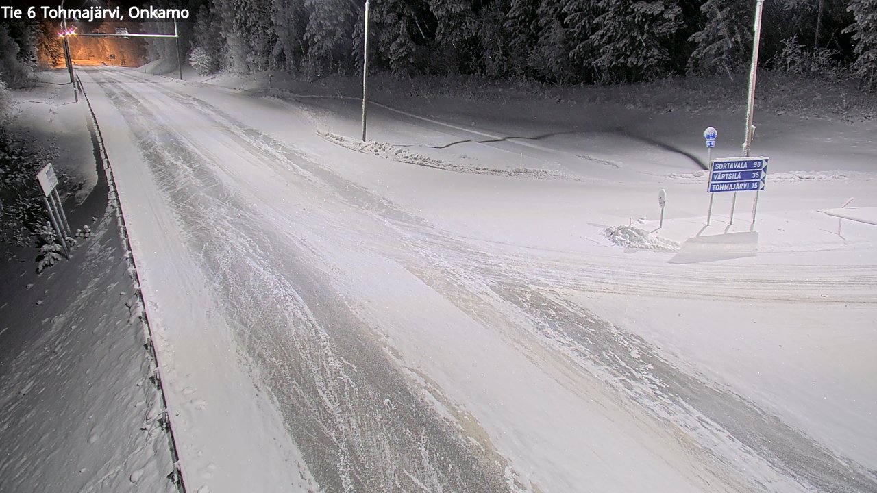 Kelikamerat Kuva Tie 6 Tohmajärvi, Onkamo, Tohmajärvi, Pohjois-Karjala