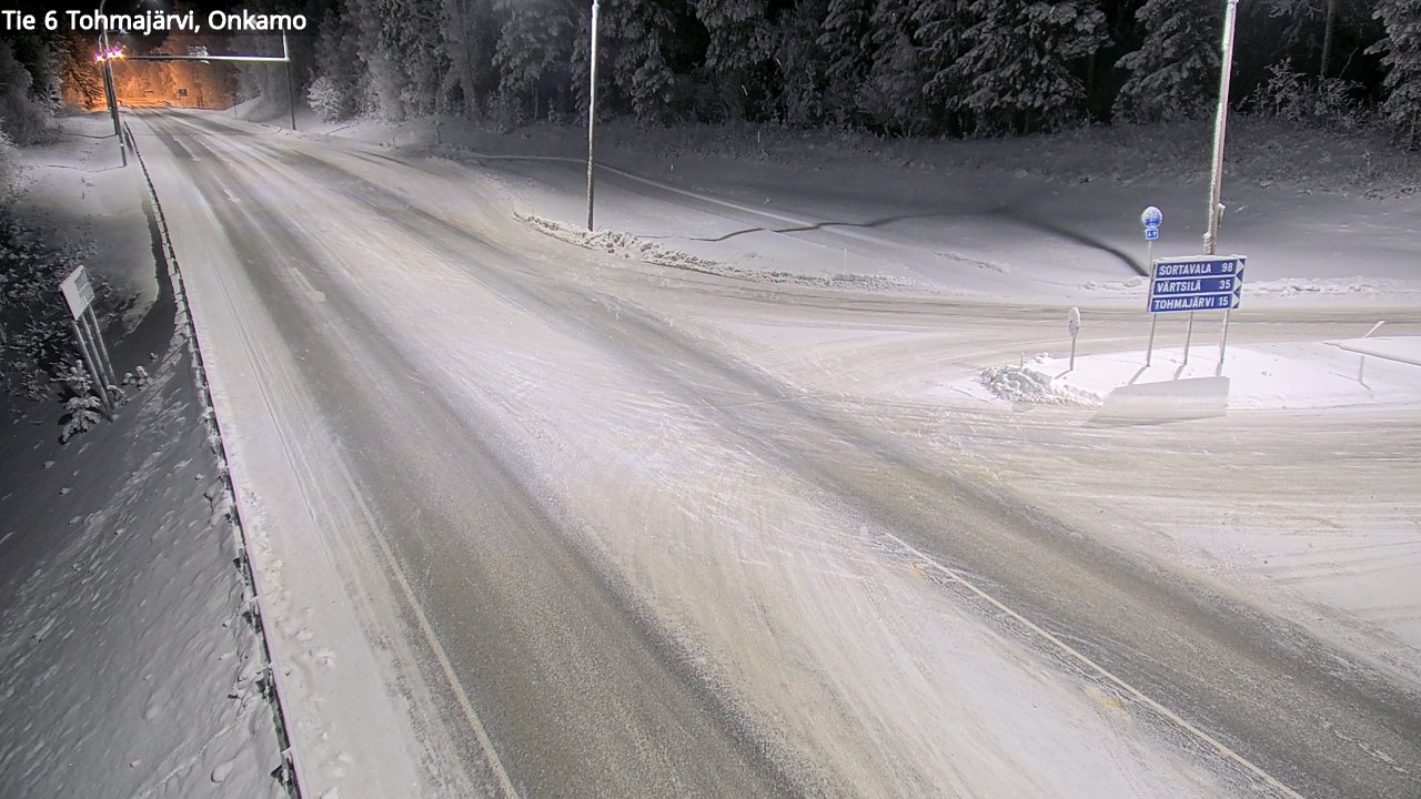 Kelikamerat Kuva Tie 6 Tohmajärvi, Onkamo, Tohmajärvi, Pohjois-Karjala