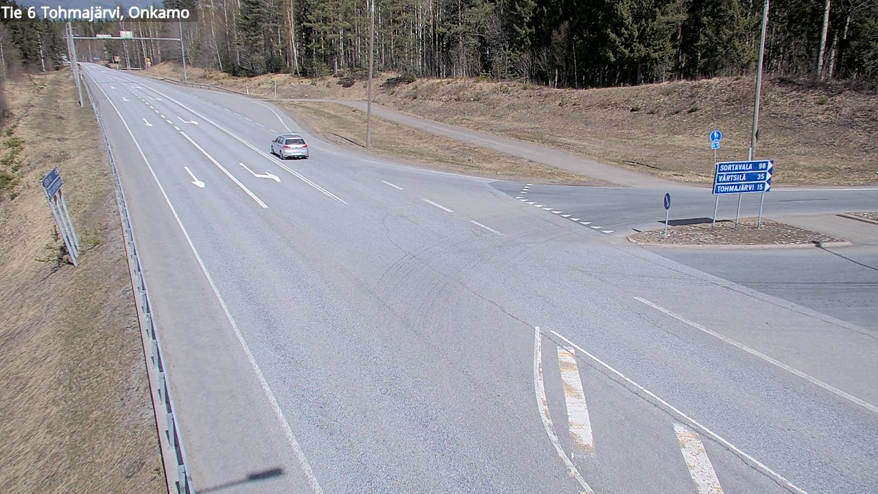 Kelikamerat Kuva Tie 6 Tohmajärvi, Onkamo, Tohmajärvi, Pohjois-Karjala