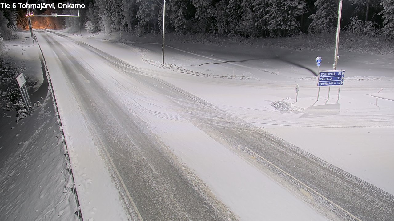 Kelikamerat Kuva Tie 6 Tohmajärvi, Onkamo, Tohmajärvi, Pohjois-Karjala