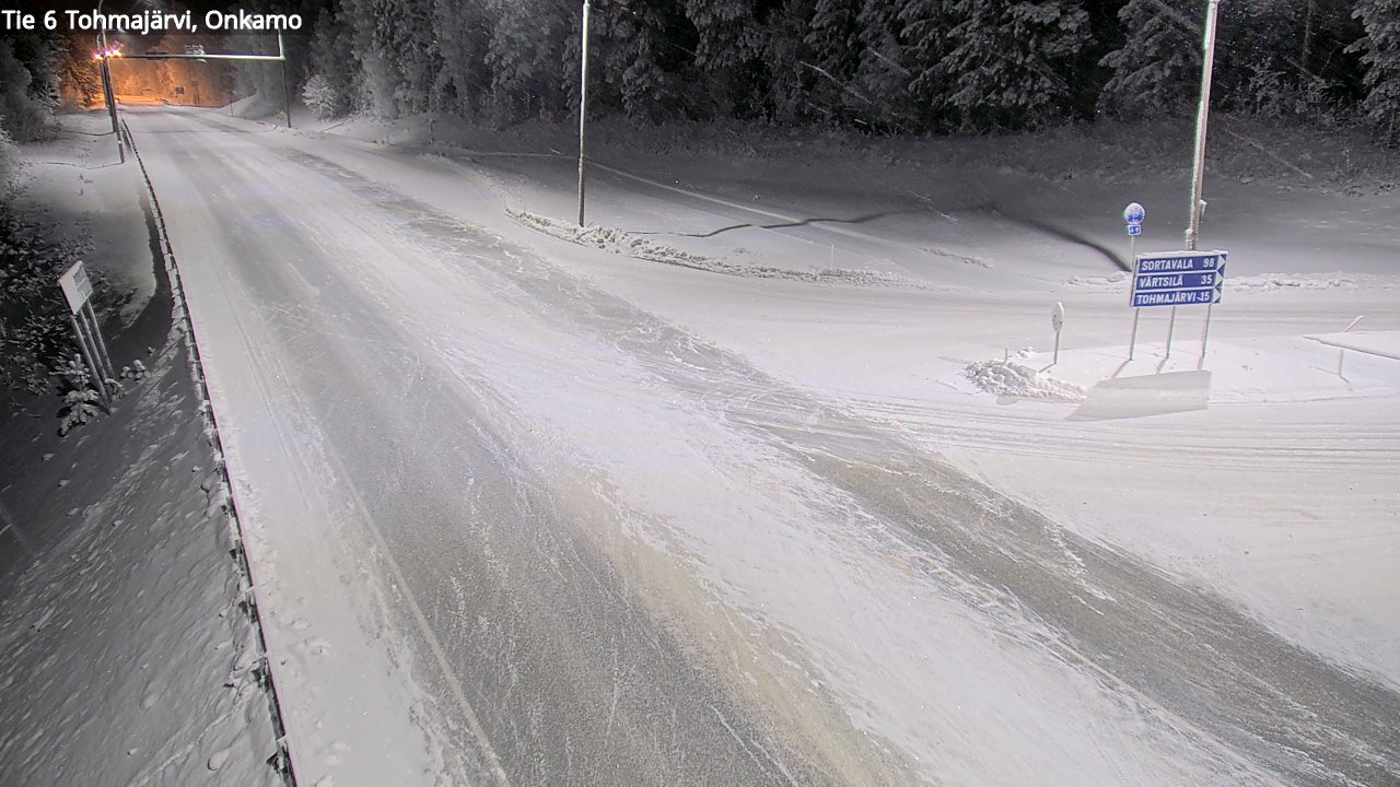Kelikamerat Kuva Tie 6 Tohmajärvi, Onkamo, Tohmajärvi, Pohjois-Karjala