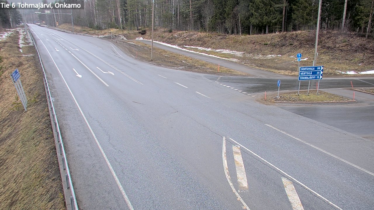 Kelikamerat Kuva Tie 6 Tohmajärvi, Onkamo, Tohmajärvi, Pohjois-Karjala
