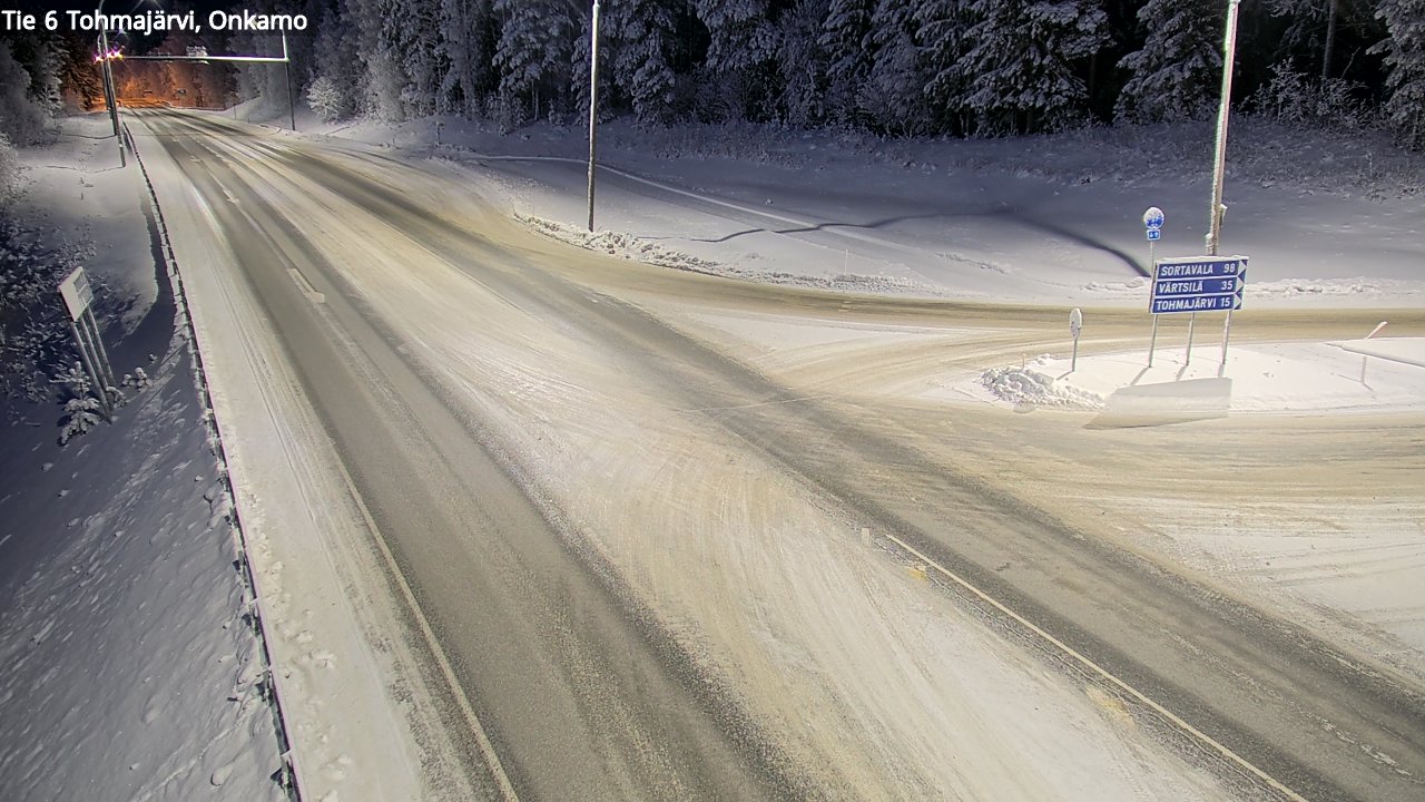Kelikamerat Kuva Tie 6 Tohmajärvi, Onkamo, Tohmajärvi, Pohjois-Karjala