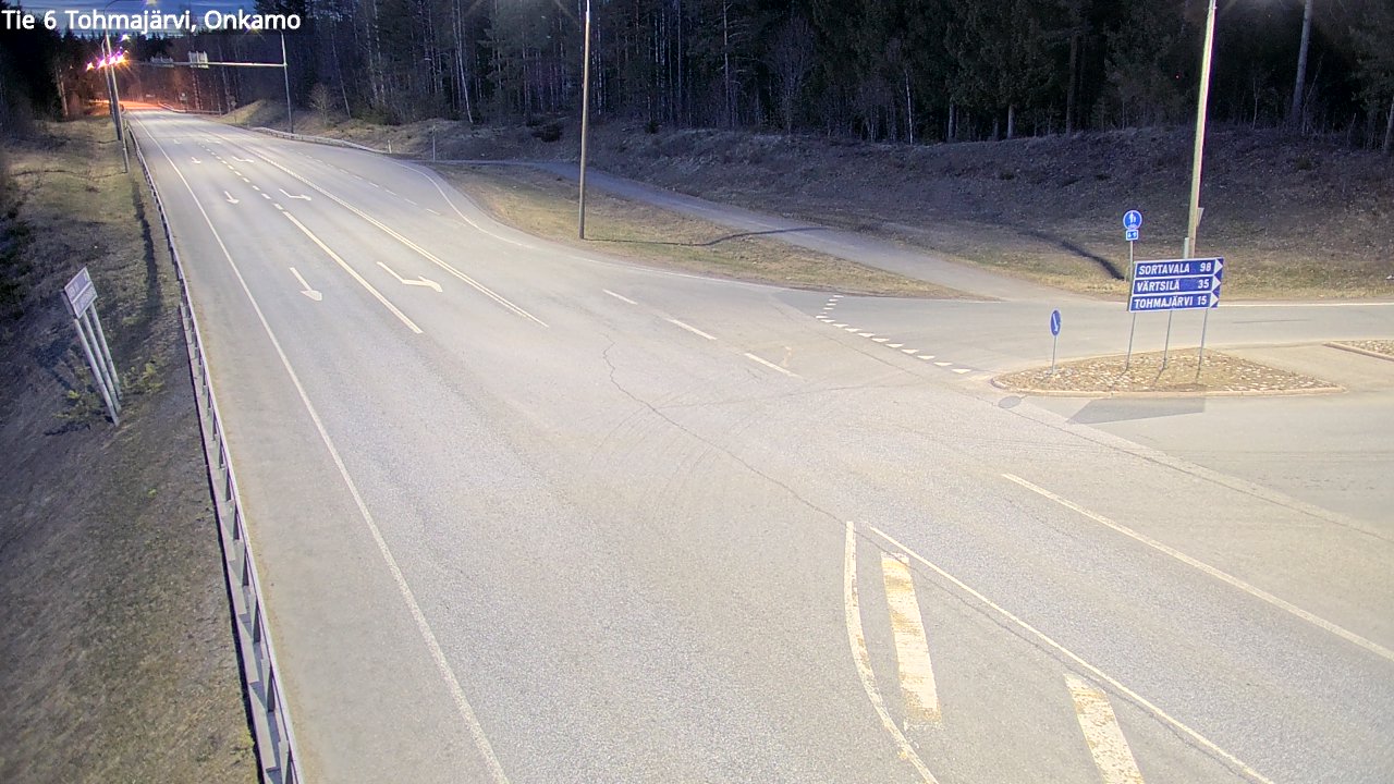 Kelikamerat Kuva Tie 6 Tohmajärvi, Onkamo, Tohmajärvi, Pohjois-Karjala