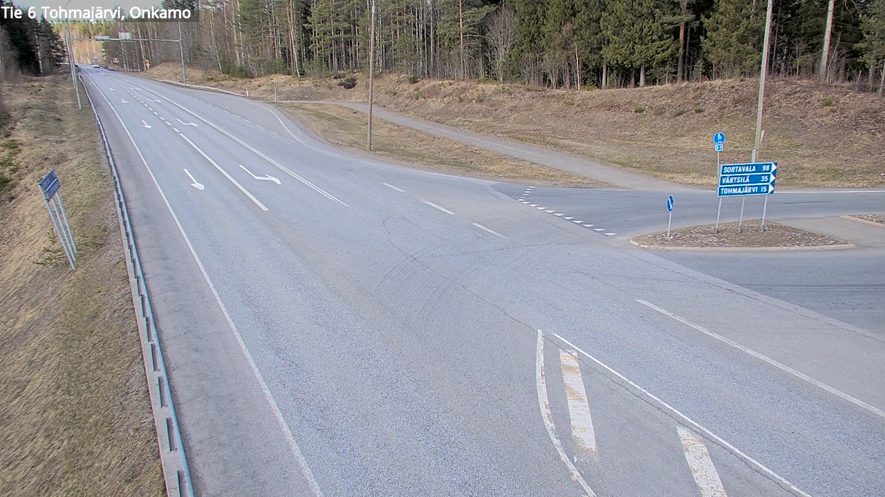 Kelikamerat Kuva Tie 6 Tohmajärvi, Onkamo, Tohmajärvi, Pohjois-Karjala