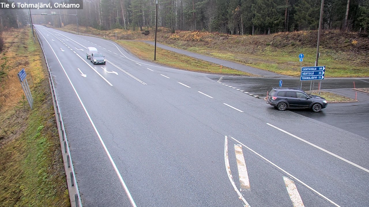 Kelikamerat Kuva Tie 6 Tohmajärvi, Onkamo, Tohmajärvi, Pohjois-Karjala