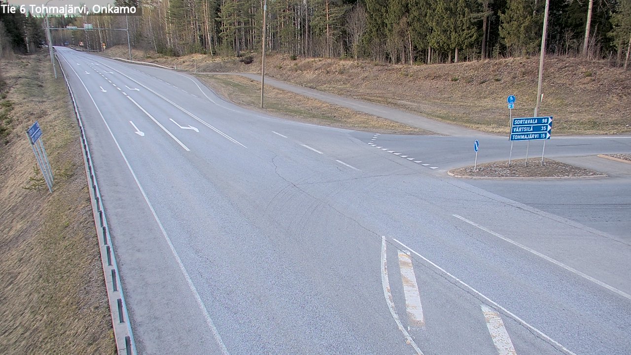 Kelikamerat Kuva Tie 6 Tohmajärvi, Onkamo, Tohmajärvi, Pohjois-Karjala