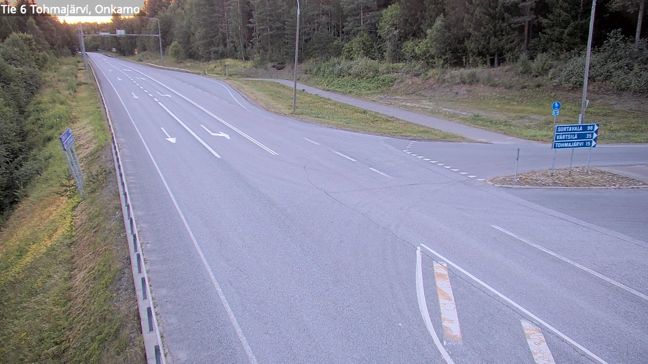 Kelikamerat Kuva Tie 6 Tohmajärvi, Onkamo, Tohmajärvi, Pohjois-Karjala