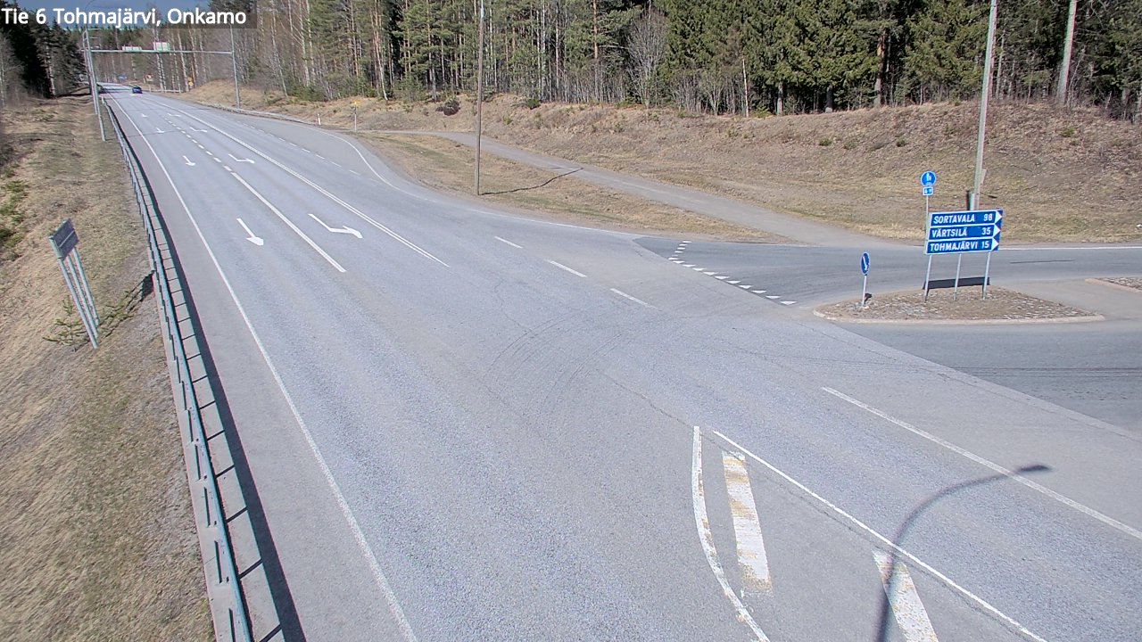 Kelikamerat Kuva Tie 6 Tohmajärvi, Onkamo, Tohmajärvi, Pohjois-Karjala