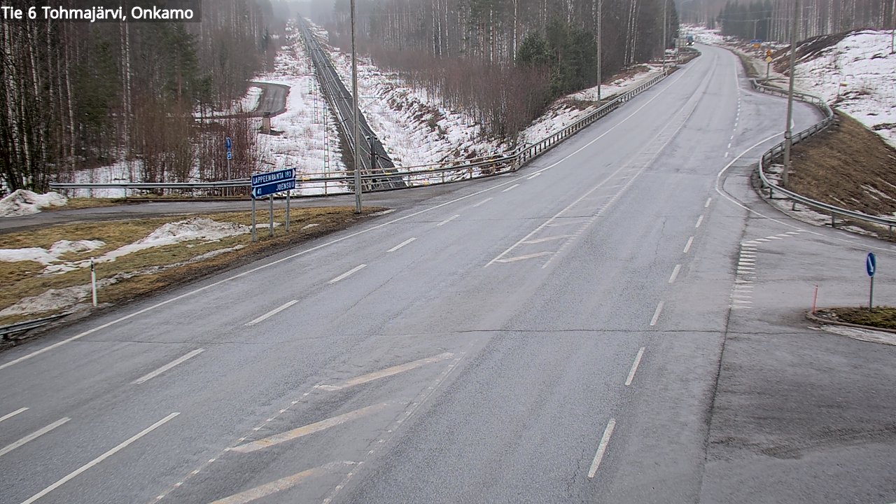 Kelikamerat Kuva Tie 6 Tohmajärvi, Onkamo, Tohmajärvi, Pohjois-Karjala