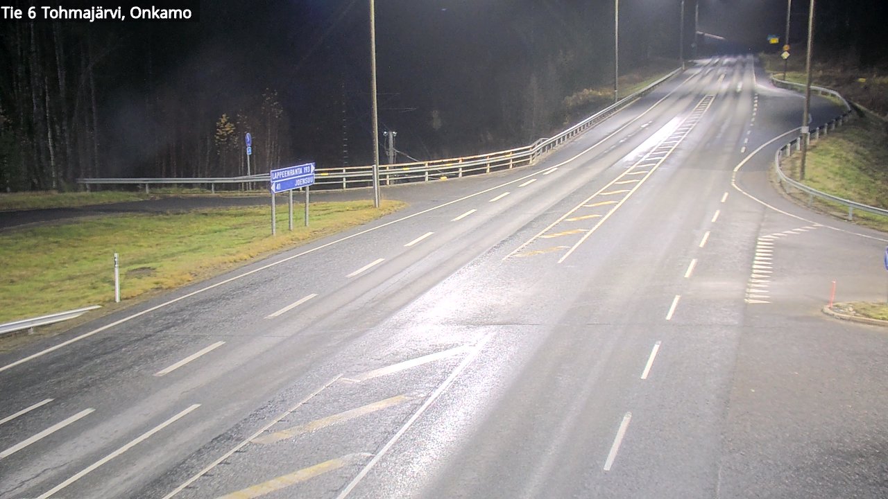 Kelikamerat Kuva Tie 6 Tohmajärvi, Onkamo, Tohmajärvi, Pohjois-Karjala