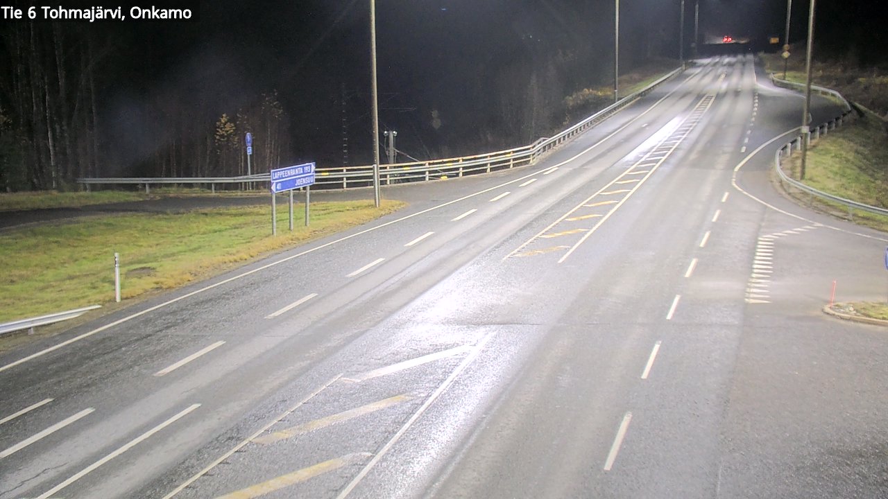 Kelikamerat Kuva Tie 6 Tohmajärvi, Onkamo, Tohmajärvi, Pohjois-Karjala