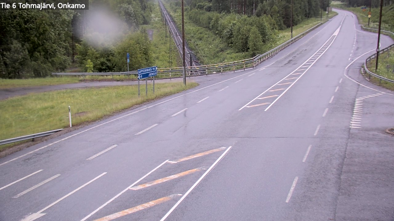 Kelikamerat Kuva Tie 6 Tohmajärvi, Onkamo, Tohmajärvi, Pohjois-Karjala