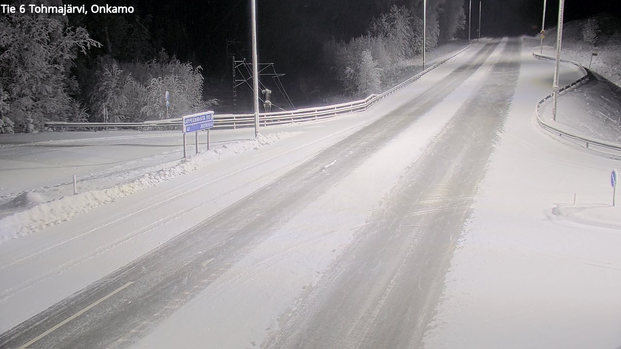 Kelikamerat Kuva Tie 6 Tohmajärvi, Onkamo, Tohmajärvi, Pohjois-Karjala