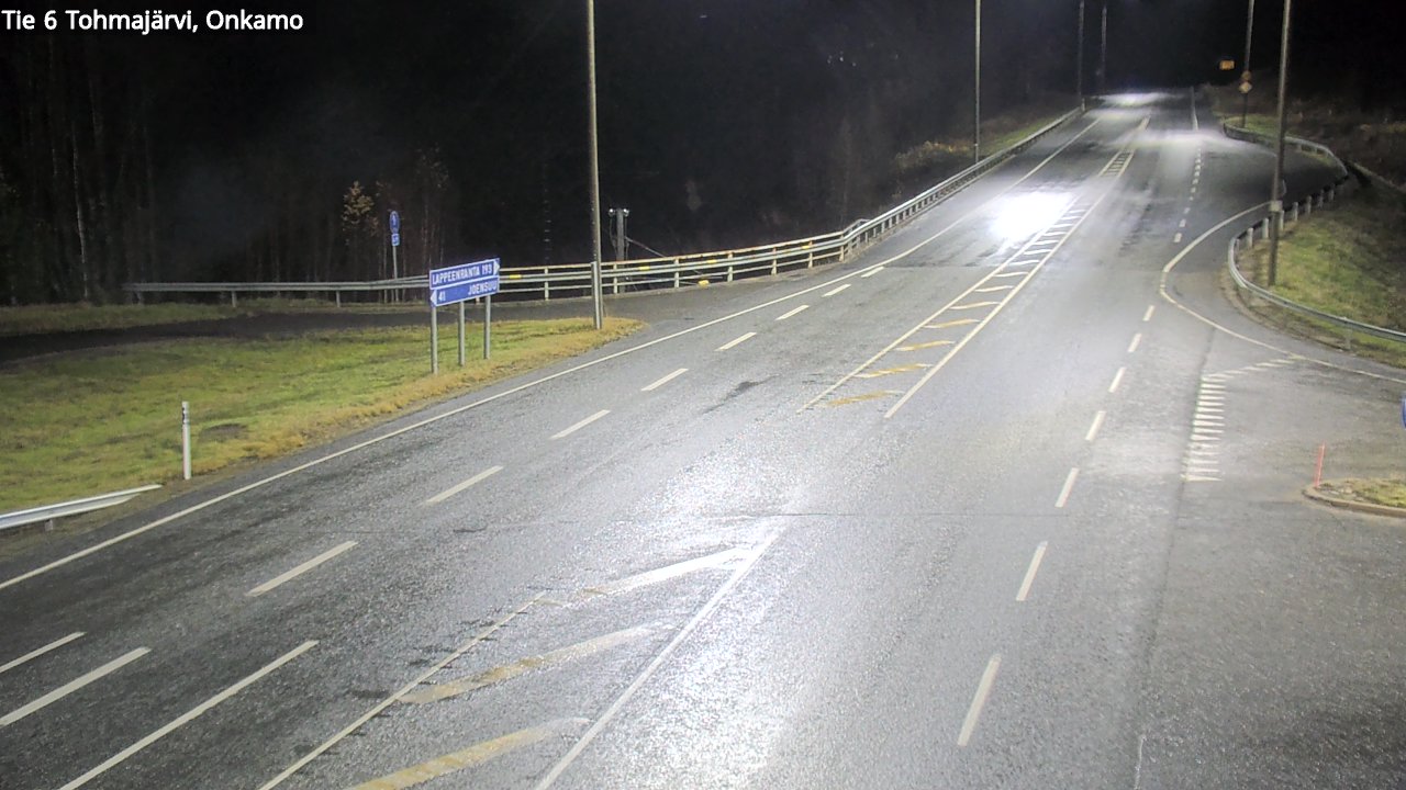 Kelikamerat Kuva Tie 6 Tohmajärvi, Onkamo, Tohmajärvi, Pohjois-Karjala