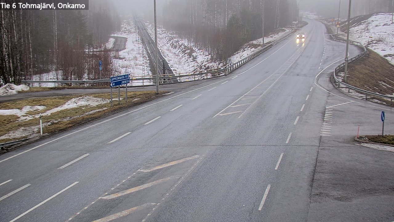 Kelikamerat Kuva Tie 6 Tohmajärvi, Onkamo, Tohmajärvi, Pohjois-Karjala