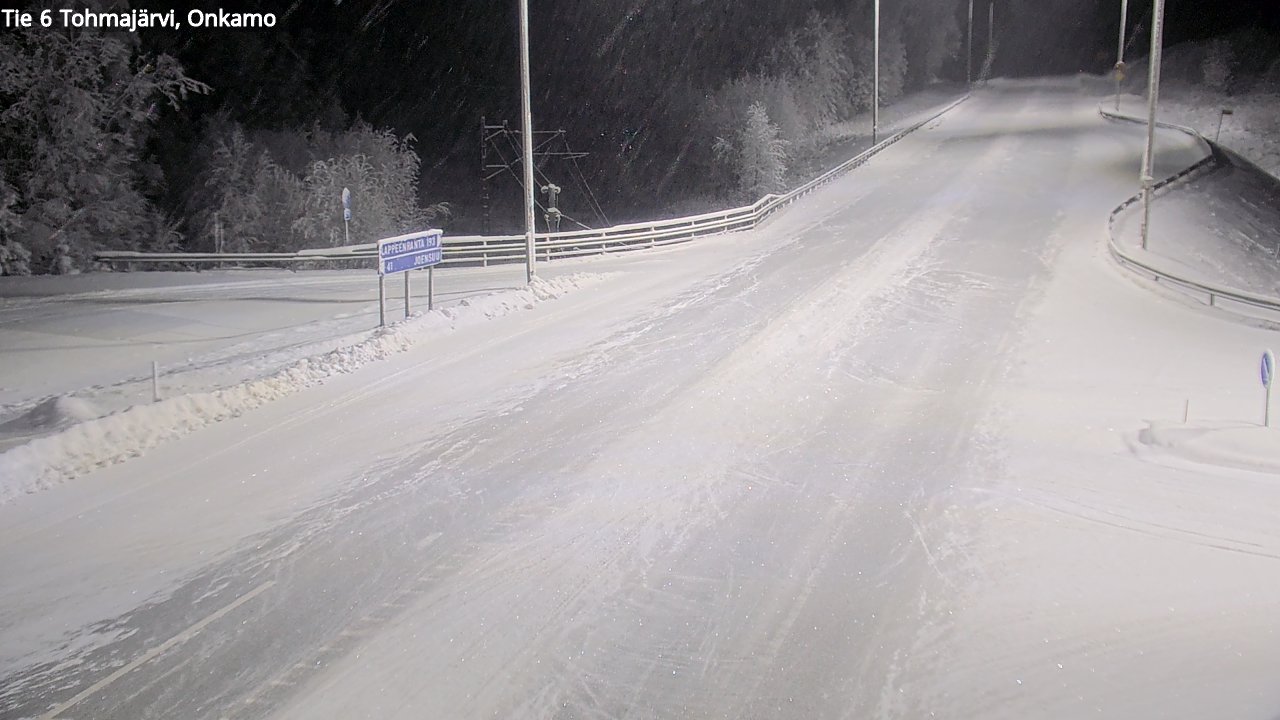Kelikamerat Kuva Tie 6 Tohmajärvi, Onkamo, Tohmajärvi, Pohjois-Karjala