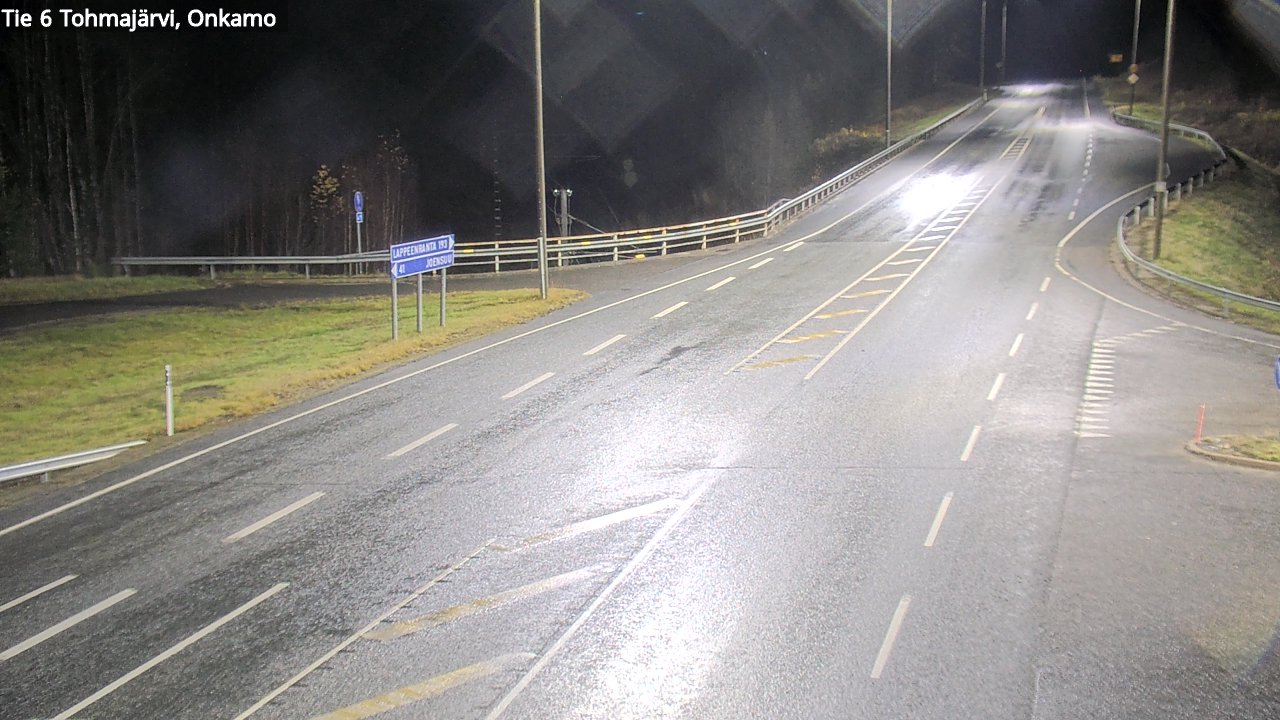 Kelikamerat Kuva Tie 6 Tohmajärvi, Onkamo, Tohmajärvi, Pohjois-Karjala