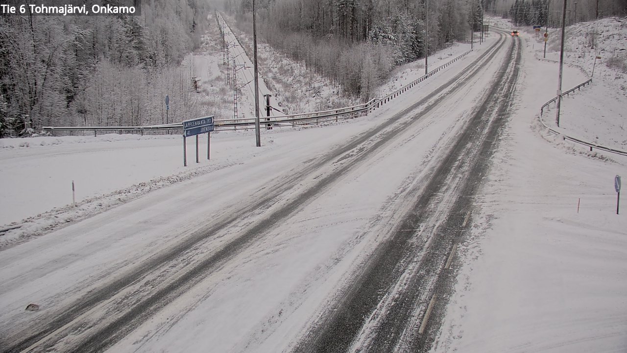 Kelikamerat Kuva Tie 6 Tohmajärvi, Onkamo, Tohmajärvi, Pohjois-Karjala