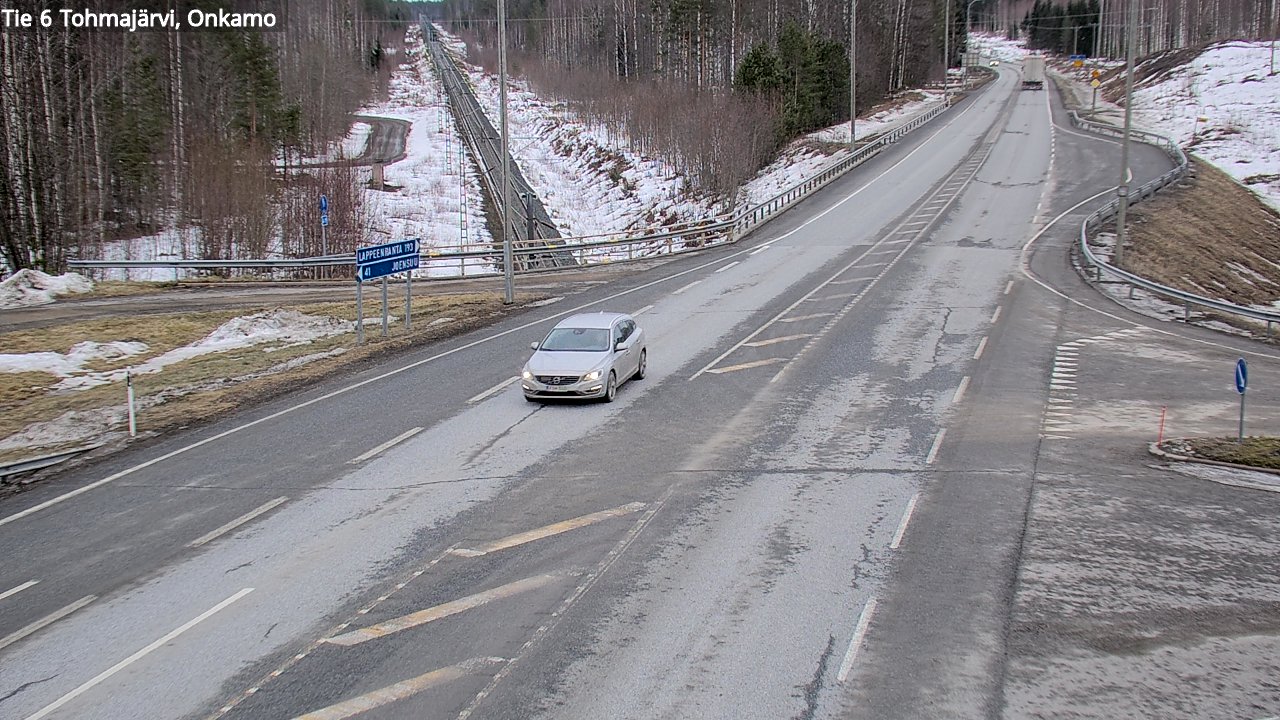 Kelikamerat Kuva Tie 6 Tohmajärvi, Onkamo, Tohmajärvi, Pohjois-Karjala