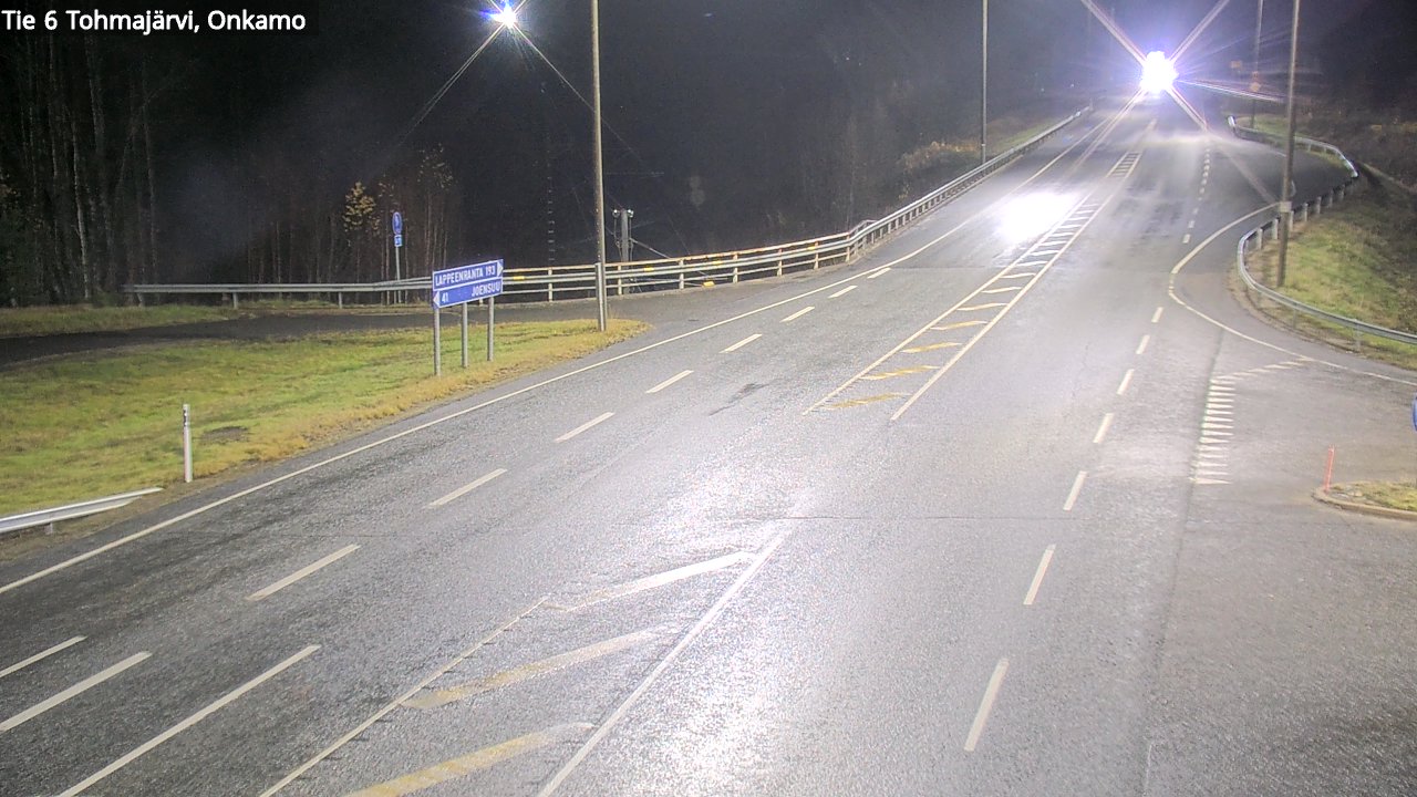 Kelikamerat Kuva Tie 6 Tohmajärvi, Onkamo, Tohmajärvi, Pohjois-Karjala