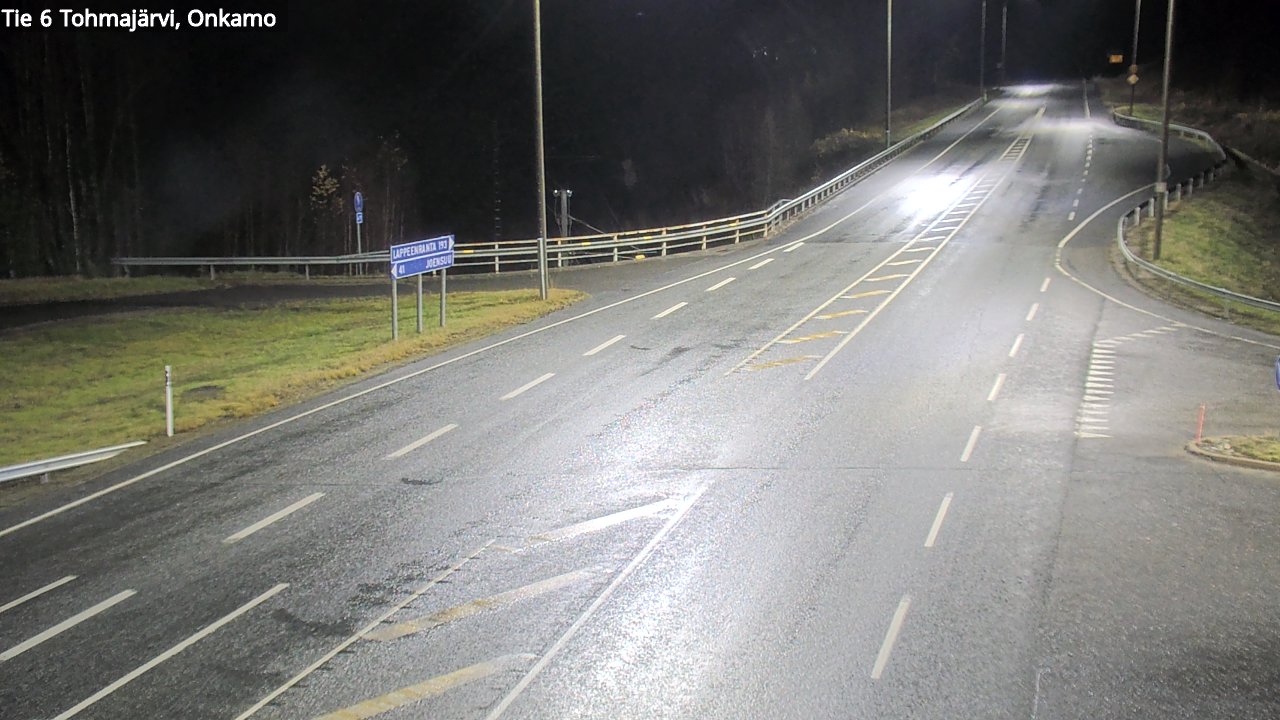 Kelikamerat Kuva Tie 6 Tohmajärvi, Onkamo, Tohmajärvi, Pohjois-Karjala